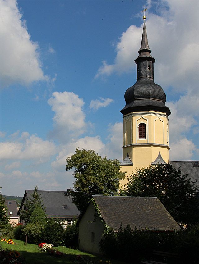 Ev.-Luth. Kirche in Bockau im Westerzgebirge